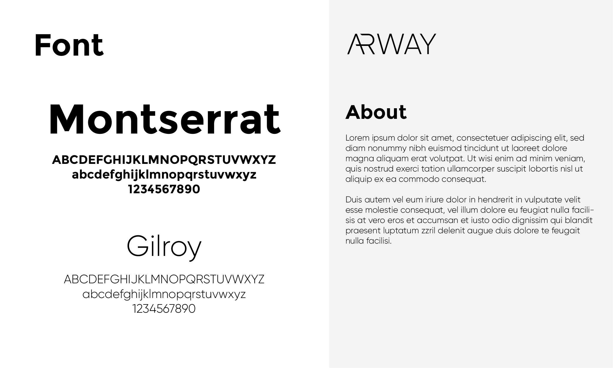 Arway UI