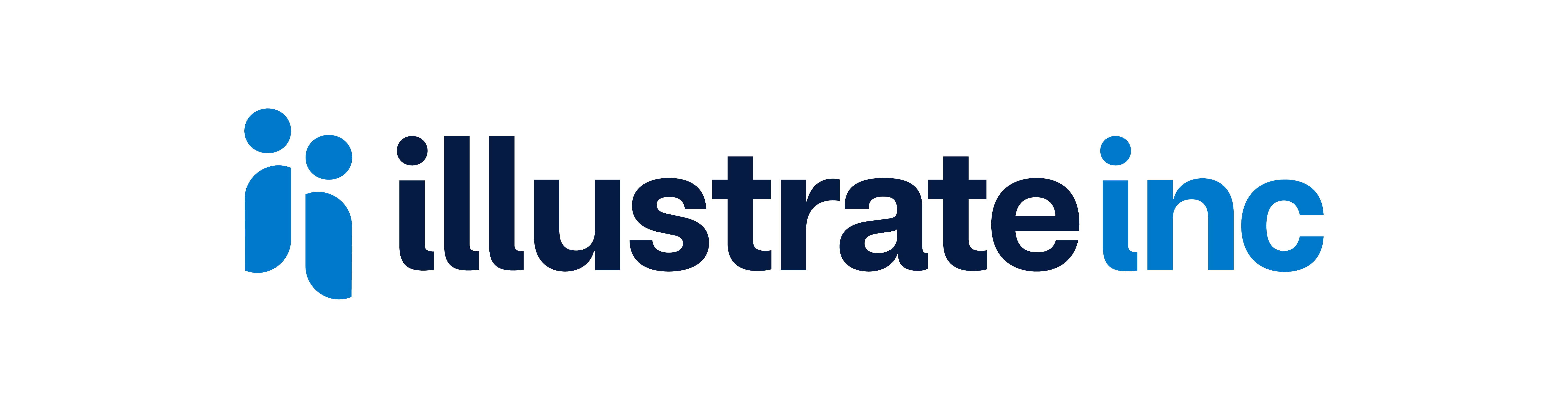 Current and previous illustrate inc logo