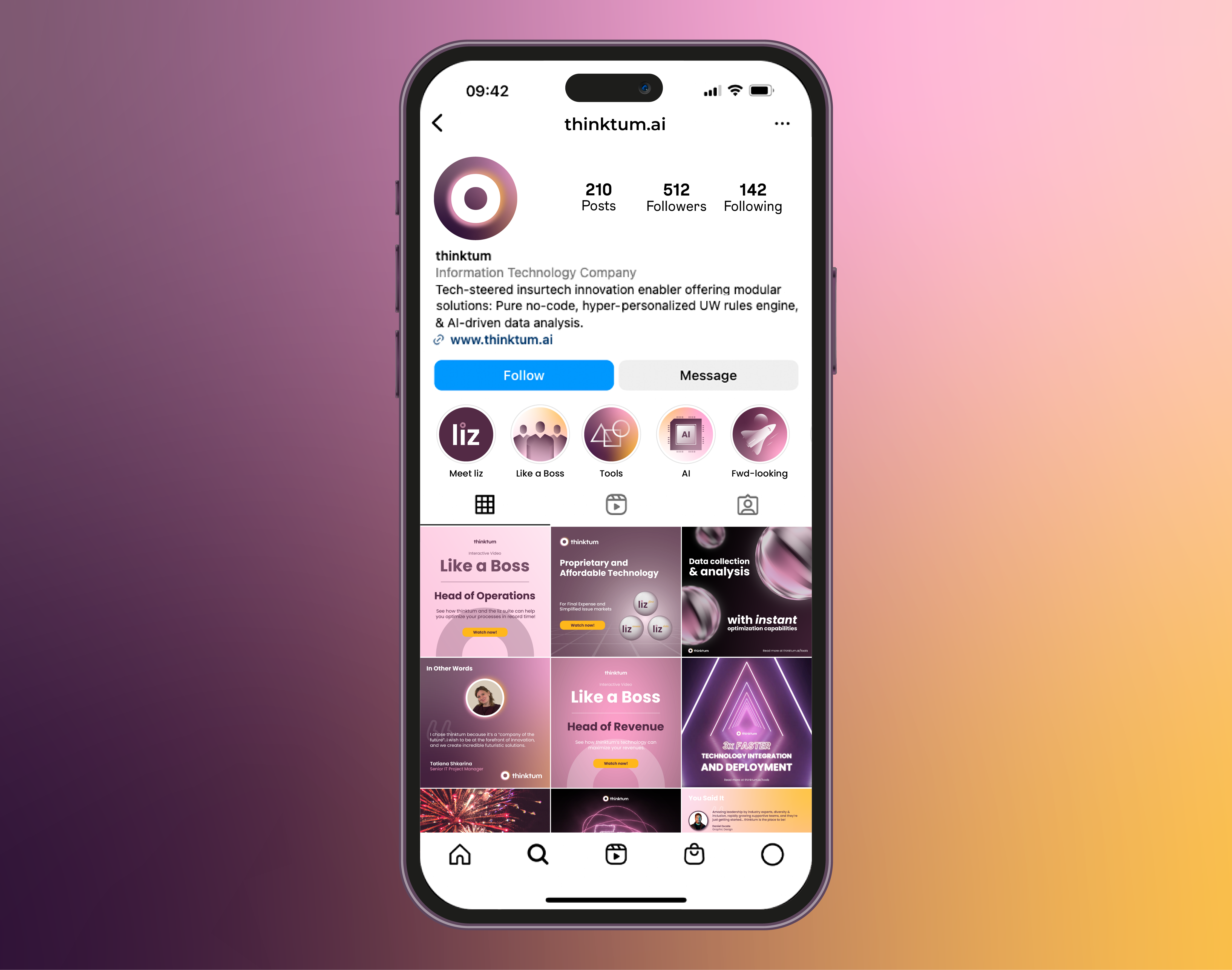 thinktum instagram